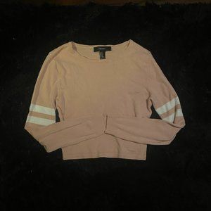 Cropped Pink Long Sleeve